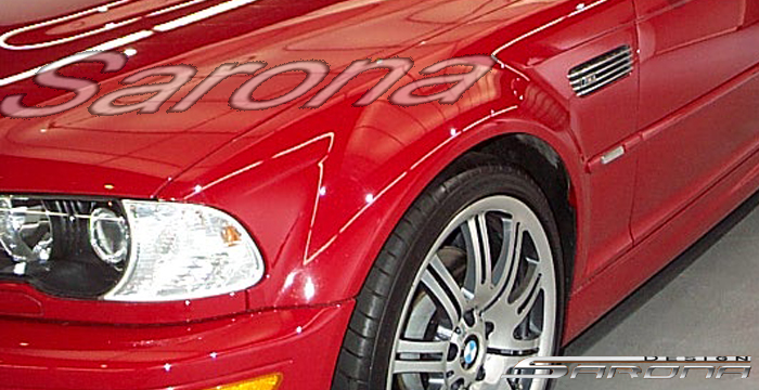 Custom BMW 3 Series Fenders  Coupe (1999 - 2001) - $650.00 (Manufacturer Sarona, Part #BM-002-FD)